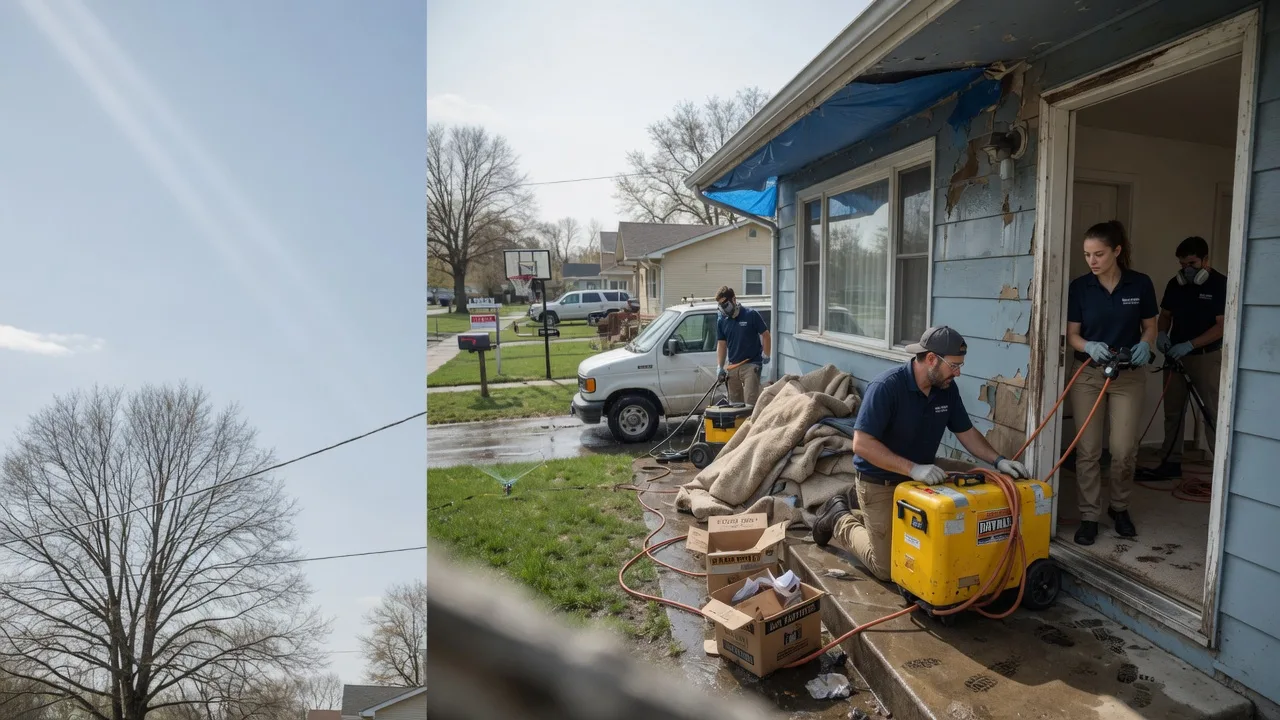 Basement Flood Cleanup in Paris, ID near me